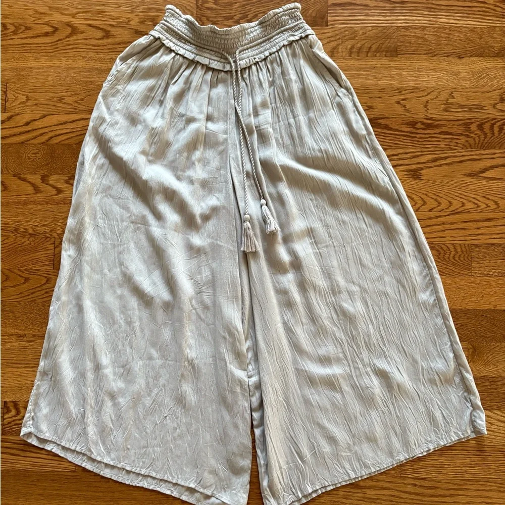 Aritzia Wilfred Nanterre Flowy Pants Grey XS